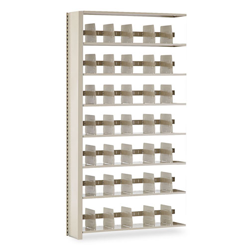 Tennsco Snap-Together Open Shelving Add-On, 48