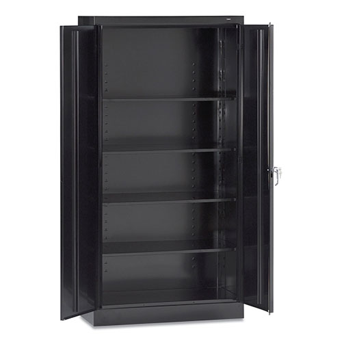 Tennsco 72" High Standard Cabinet (Assembled), 36 x 18 x 72, Black