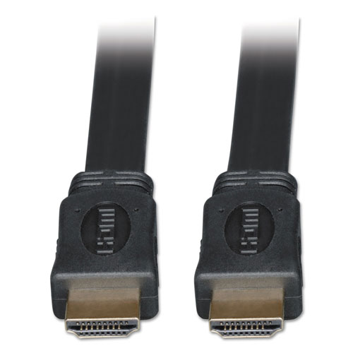 Tripp Lite High Speed HDMI Flat Cable, Ultra HD 4K, Digital Video with Audio (M/M), 3 ft.