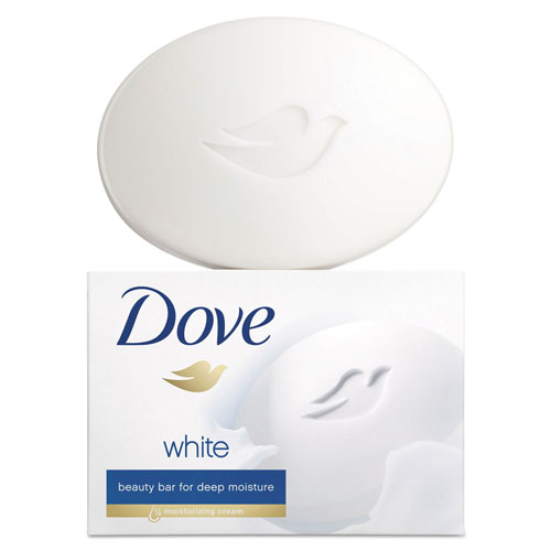 Unilever White Beauty Bar, Light Scent, 3.17 oz, 3/Pack