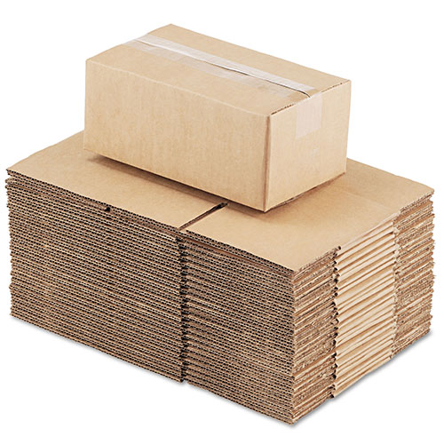 Universal Fixed-Depth Corrugated Shipping Boxes, Regular Slotted Container (RSC), 6