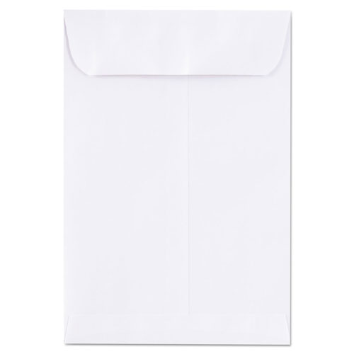 Universal Catalog Envelope, 24 lb Bond Weight Paper, #1 3/4, Square Flap, Gummed Closure, 6.5 x 9.5, White, 500/Box
