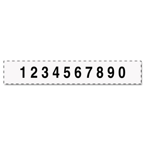 U.S. Stamp & Sign Professional Numberer, Self-Inking, Type Size 2, 10 Digits, Black