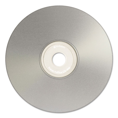 Verbatim CD-RW Discs, Printable, 700MB/80min, 12X, Spindle, Silver, 50/Pack