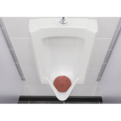 Vectair Systems Wee-Screen Urinal Screen - Lasts upto 30 Days - Splash Resistant, Flexible, Recyclable - 10 / Carton - Blue