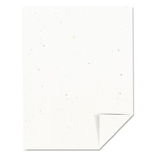 Astrobrights Color Cardstock, 65 lb, 8.5 x 11, Stardust White, 250/Pack