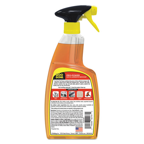 Goo Gone® Pro-Power Cleaner, Citrus Scent, 24 oz Bottle