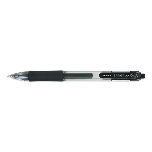 Zebra Pen Gel Ink Pen, Retractable, Medium Point, .7mm, Black