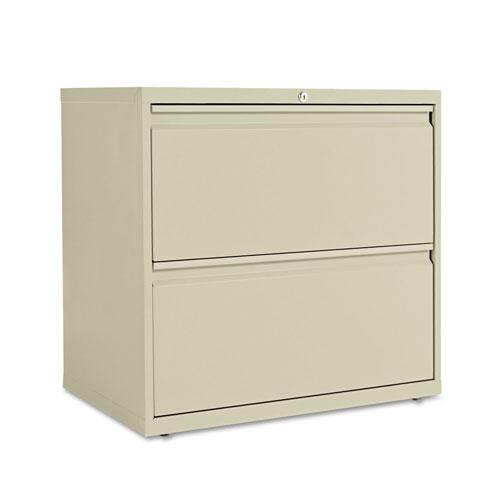 Alera Lateral File, 2 Legal/Letter-Size File Drawers, Putty, 30" x 18" x 28"