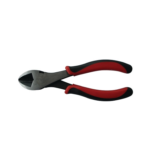 Anchor Diagonal Cutting Pliers, 6 in, Side Cut, Red/Black