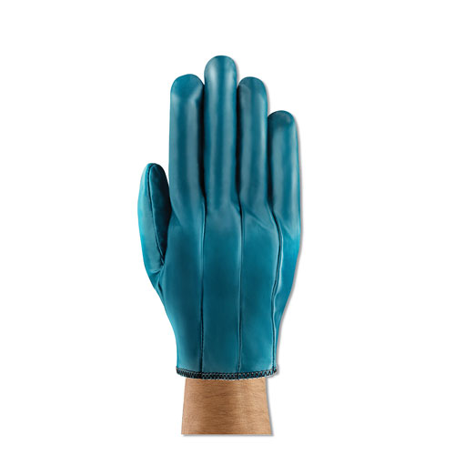 Ansell Hynit Nitrile Gloves, Blue, Size 7 1/2