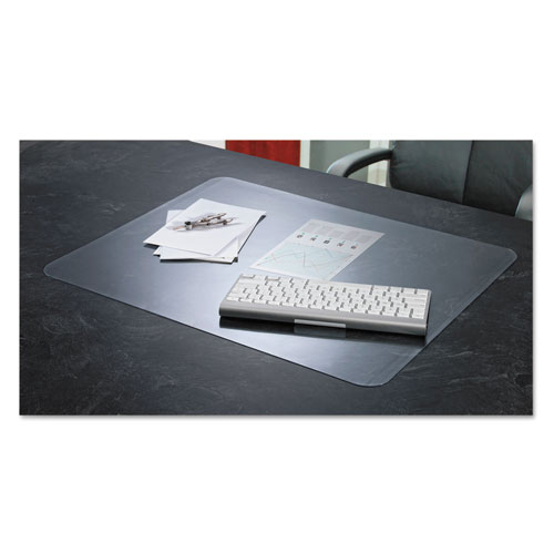 Artistic Office Products KrystalView Desk Pad with Antimicrobial Protection, 22 x 17, Matte Finish, Clear