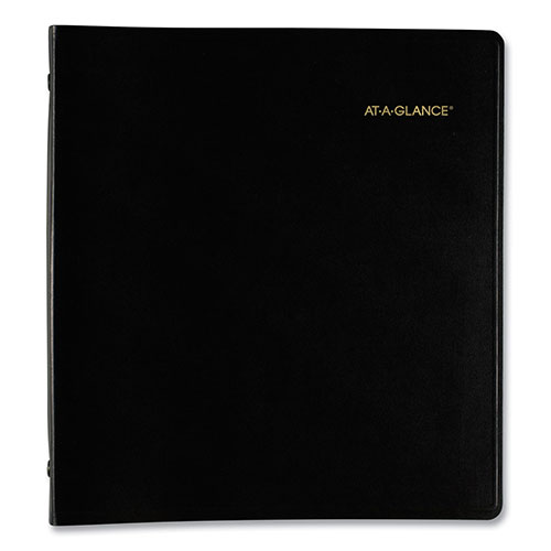 At-A-Glance Refillable Multi-Year Monthly Planner, 11 x 9, Black Cover, 60-Month (Jan to Dec): 2022 to 2026