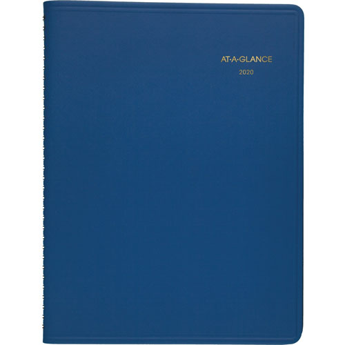 At-A-Glance Weekly Fashion Appointment Book, 8 1/4"x10 7/8", Blue