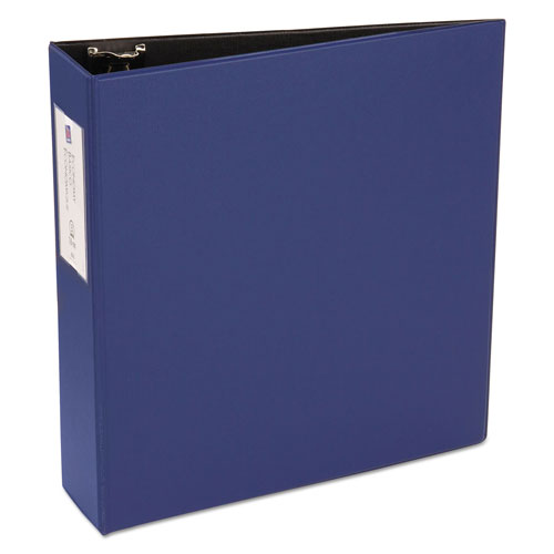 Avery Economy Non-View Binder with Round Rings, 3 Rings, 3" Capacity, 11 x 8.5, Blue