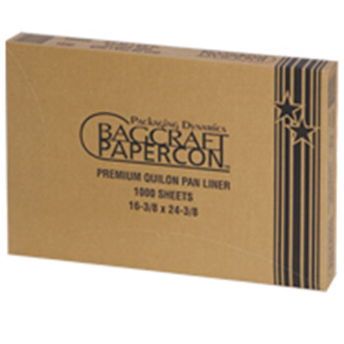 Bagcraft Premium Quilon Half Pan Liners Double Pack 255Q, 12-1/8 x 16-3/8"