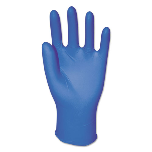 Boardwalk Disposable Powder-Free Nitrile Gloves, Large, Blue, 5 mil, 1000/Carton