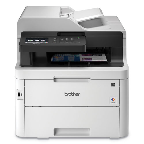 Brother MFCL3750CDW Compact Digital Color All-in-One Printer with 3.7" Color Touchscreen, Wireless and Duplex Printing