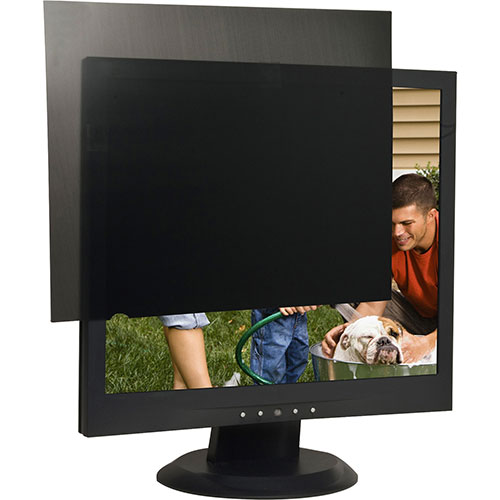 Business Source Privacy Filter, Blackout, f/17" LCD Monitors, 5:4, Black