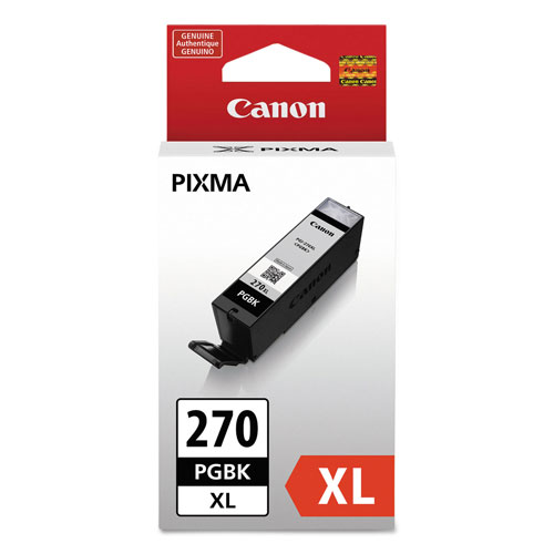 Canon 0319C001 (PGI-270XL) High-Yield Ink, Pigment Black