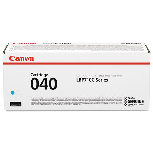 Canon 0458C001 (040) Ink, 5400 Page-Yield, Cyan