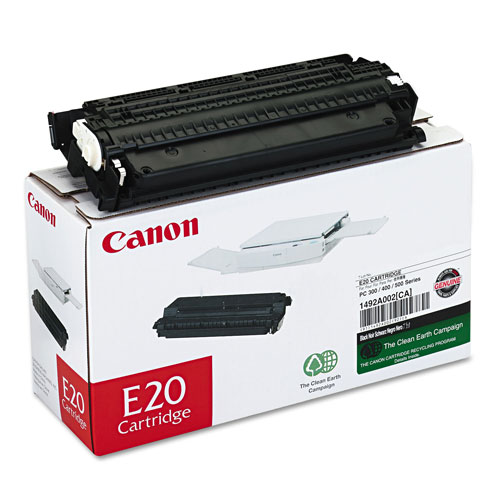 Canon E20 (E20) Toner, 2000 Page-Yield, Black
