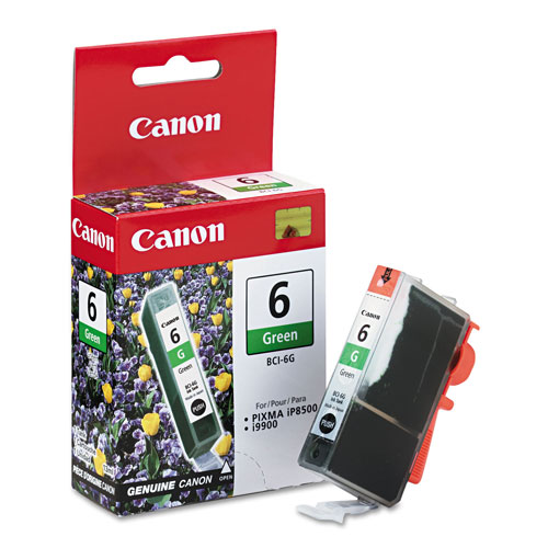 Canon Replacement Ink Tank BCI 6 for S800, S900, S9000; BJC 8200; & Others, Green