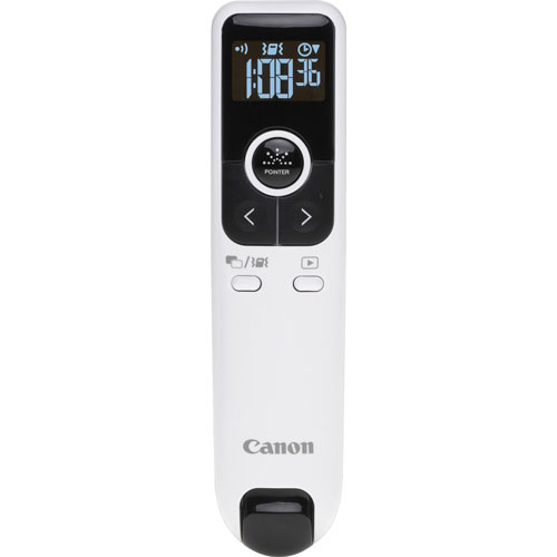 Canon Wireless Presenter, Red Laser, 6"W x 10"L x 2-3/10"H, White