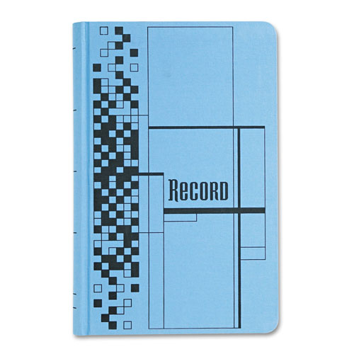 Cardinal Record Ledger Book, Blue Cloth Cover, 500 7 1/4 x 11 3/4 Pages