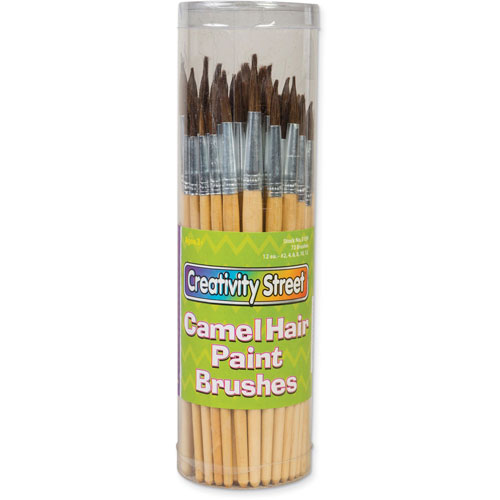Chenille Kraft Camel Hair Brush Holder Set, 72Pcs/ST, Ast