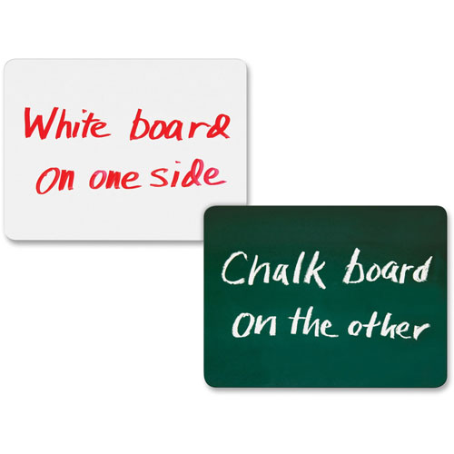 Chenille Kraft Combination Dry-Erase/Chalk Board, 10/Set