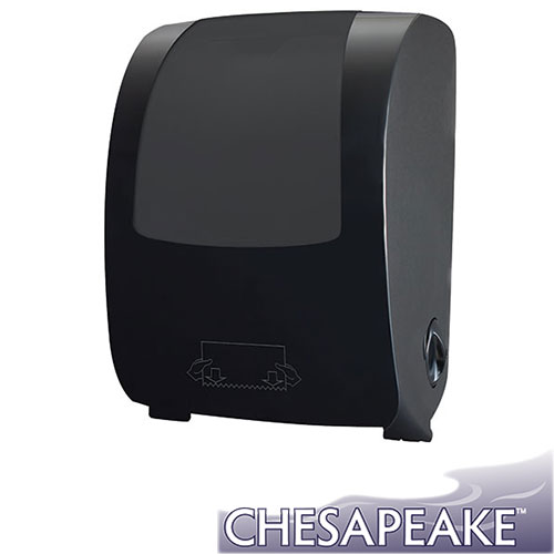 Chesapeake Mechanical Hands Free Towel Dispenser, Smoke