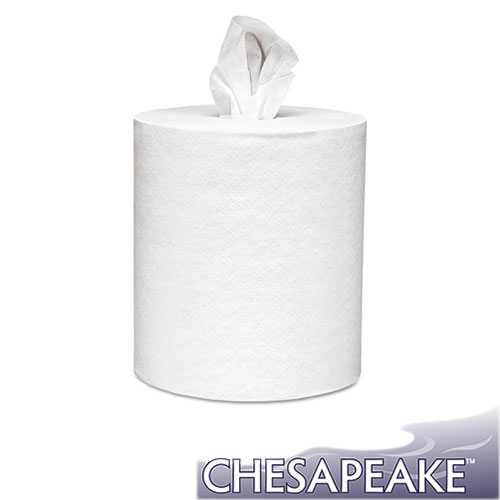 Chesapeake Two ply White Centerpull Towel 6/cs