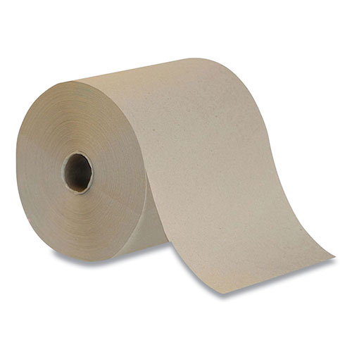 Coastwide Professional™ Recycled Hardwound Paper Towels, 7.87" x 800 ft, Natural, 6 Rolls/Carton