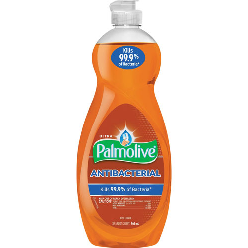 Colgate Palmolive Dishwashing Detergent, Liquid, Antibacterial, 32.5 oz.