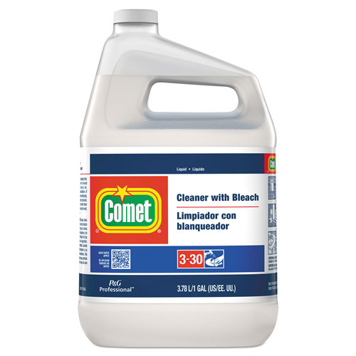 Comet Professional Liquid Cleaner with Bleach, Ready to Use, 1 Gallon Bottle