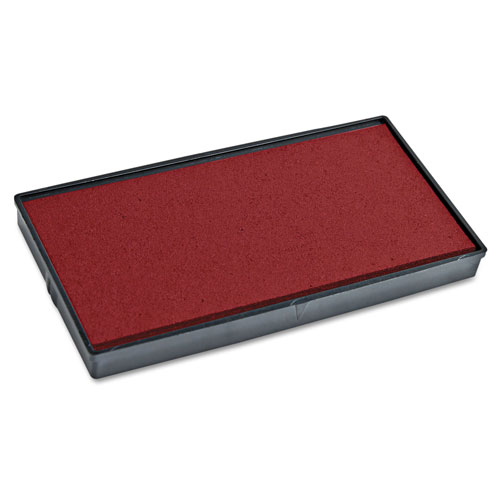 Consolidated Stamp Replacement Ink Pad for 2000PLUS 1SI40PGL & 1SI40P, Red