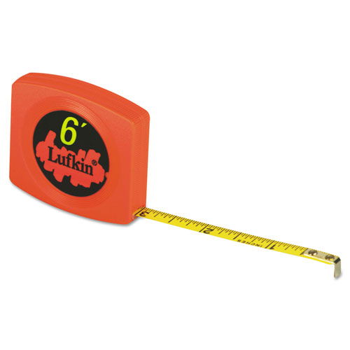 Cooper Hand Tools Pee Wee Pocket Measuring Tape, 6ft