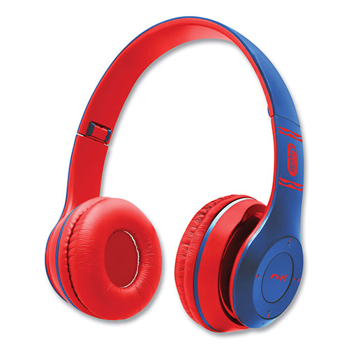 Crayola Boost Active Wireless Headphones, Blue/Red