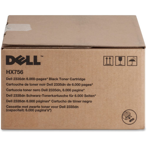 Dell Toner Cartridge, f/2335/2355, 6000 Page Yield, BK