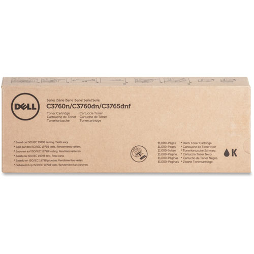 Dell Toner Cartridge, 11,000 Page Yield, Black