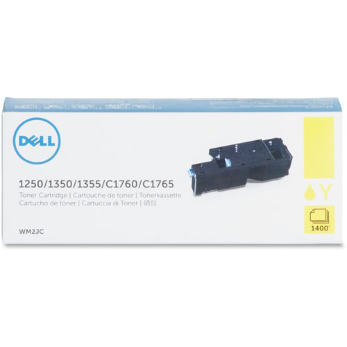 Dell Toner Cartridge, f/1250, 1400 Page Yield, YW