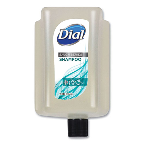 Dial Salon Series Shampoo for Versa Dispenser, Floral, 15 oz, 6/Carton