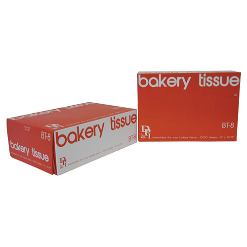 Durable Packaging 8"x10-3/4" Interfolded Bakery Tissue