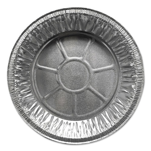 Durable Packaging Aluminum Pie Pans, 9" Dia., Shallow, 500/Carton