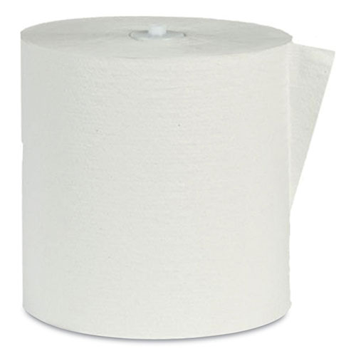 Eco Green® Recycled Hardwound Paper Towels, 7.87" x 900 ft, White, 6 Rolls/Carton