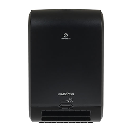enMotion Flex Automated Touchless Paper Towel Dispenser, 13.31" x 8.16" x 20.83", Black
