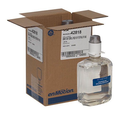 enMotion Gen2 Moisturizing Antimicrobial Foam Soap Dispenser Refill, Dye and Fragrance Free, 1,200 mL/Bottle, 2 Bottles/Case