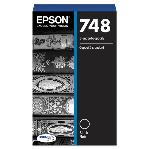 Epson T748120 (748) DURABrite Pro Ink, Black