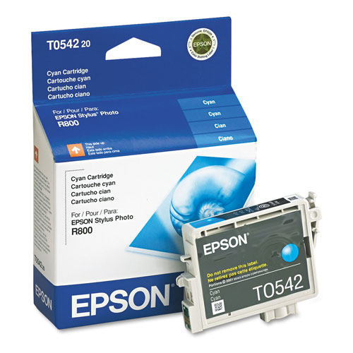 Epson UltraChrome T0542 - Print Cartridge - 1 x Cyan - 400 Pages